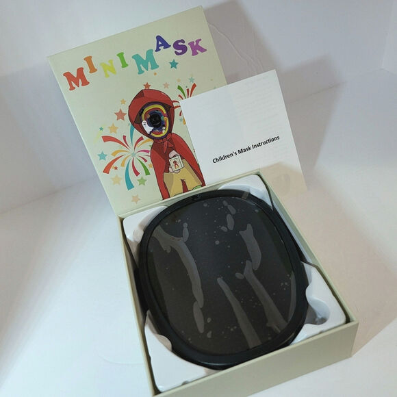 Minimask LED Mask Kids Holiday Childrens Multiple Designs Adjustable Gesture - Picture 8 of 16